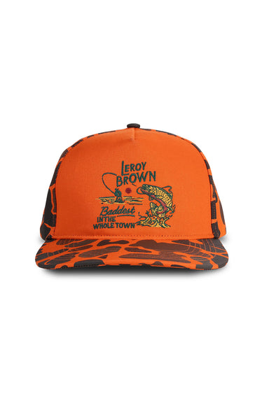 sendero leroy brown hat camo front
