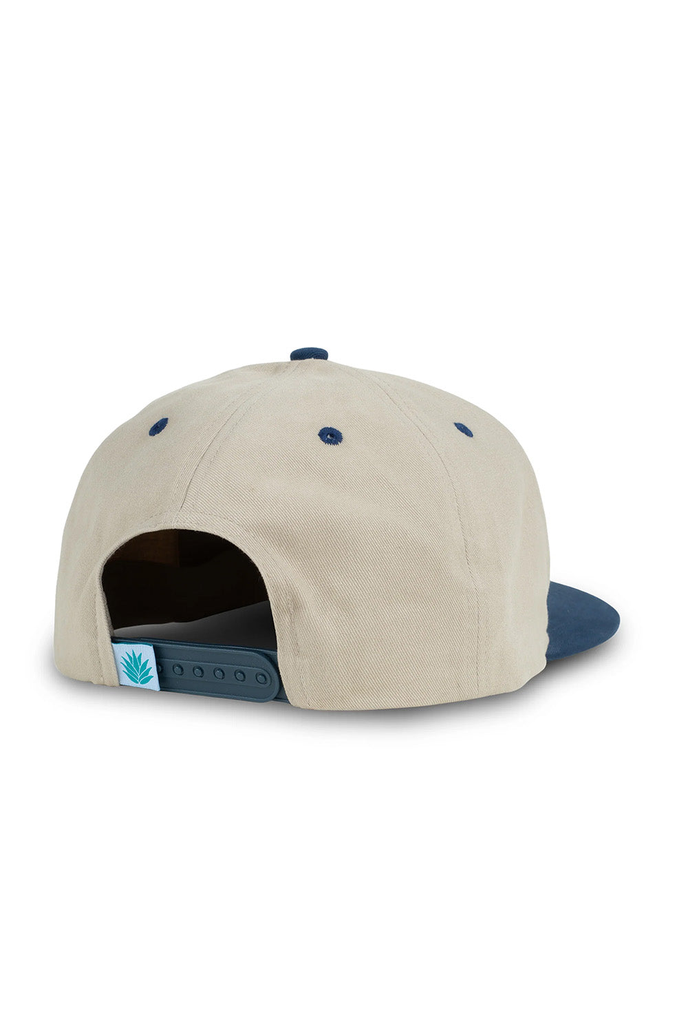 sendero leroy brown hat khaki navy back