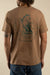 sendero no luck tshirt light brown back