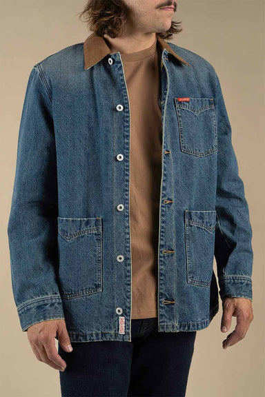 sendero rustler chore jacket blue front