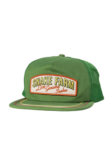 sendero snake farm hat green profile