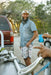 sendero wyatt pearl snap ss vintage denim model