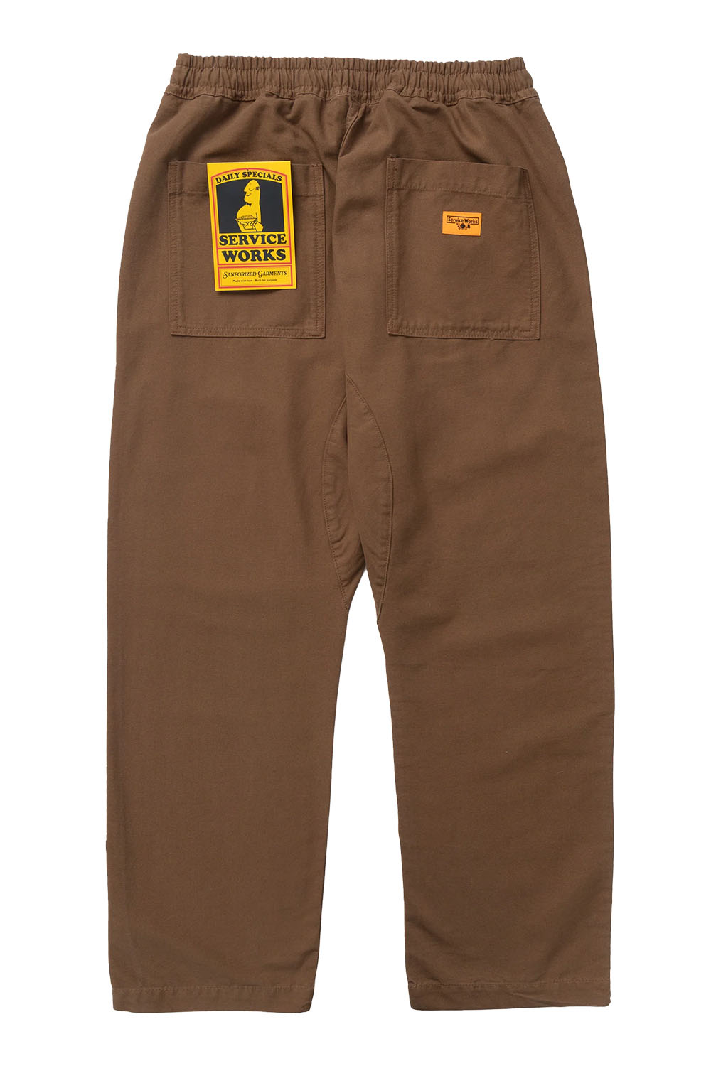 service works classic chef pant bark back