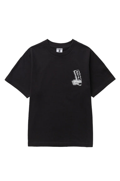 service works motel tee black front