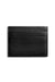 Shinola 5 Pocket Card Case in Natural Grain Black — Back view