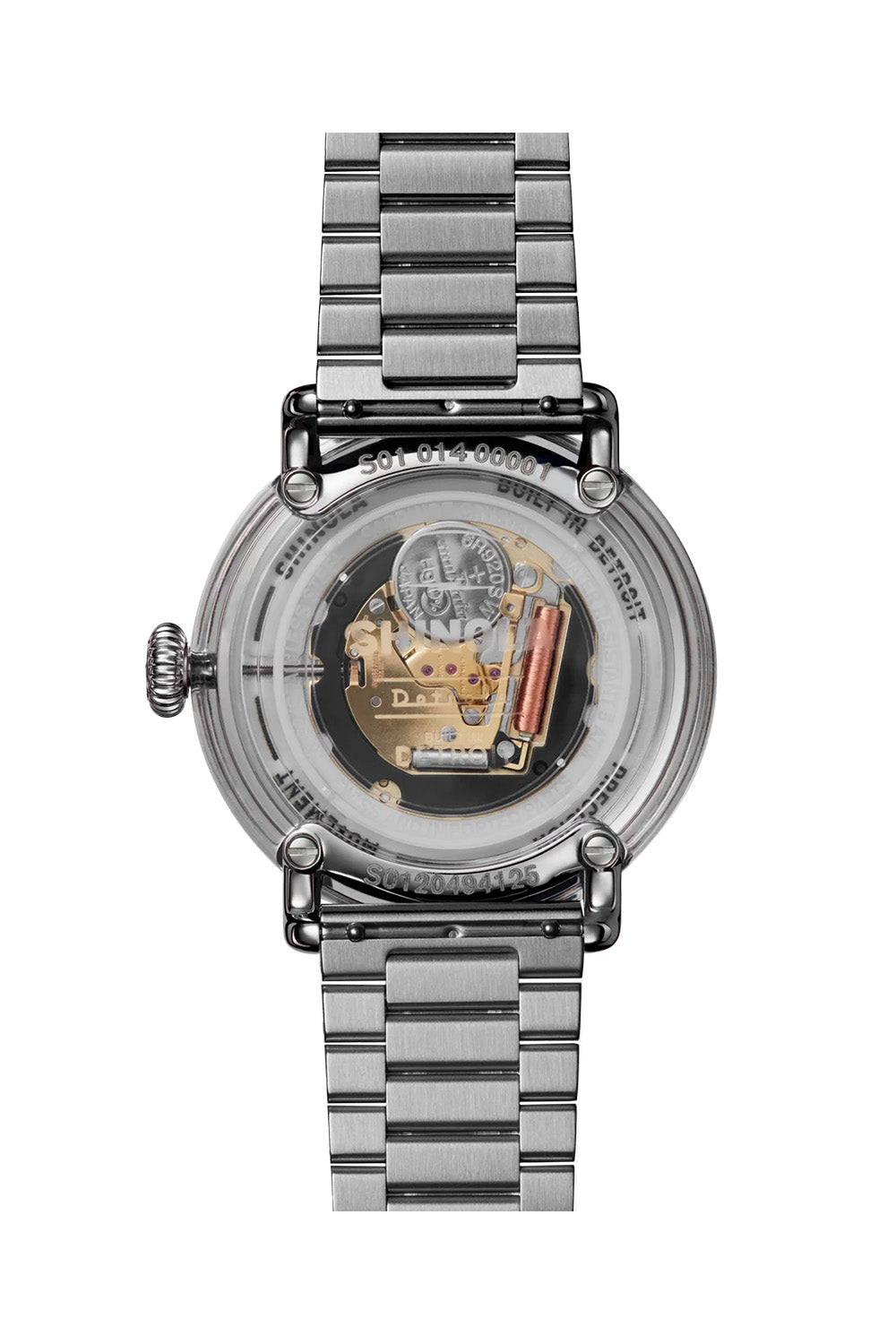 Shinola - Detrola 3HD 41mm - Cypress Green - Back