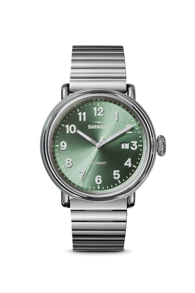 Shinola - Detrola 3HD 41mm - Cypress Green - Front