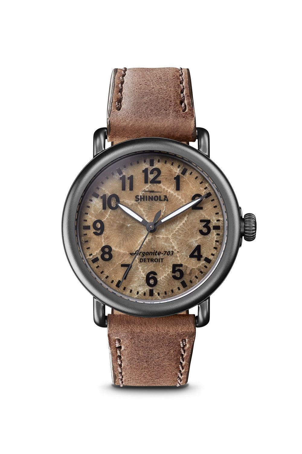 Shinola Runwell 3H 41mm in Petoskey — Front view