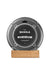 Shinola Runwell Desk Clock in Dark Gray — Back view