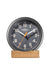 Shinola Runwell Desk Clock in Dark Gray — Front view