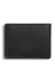 Shinola Slim Bifold Natural Grain in Black — Back view