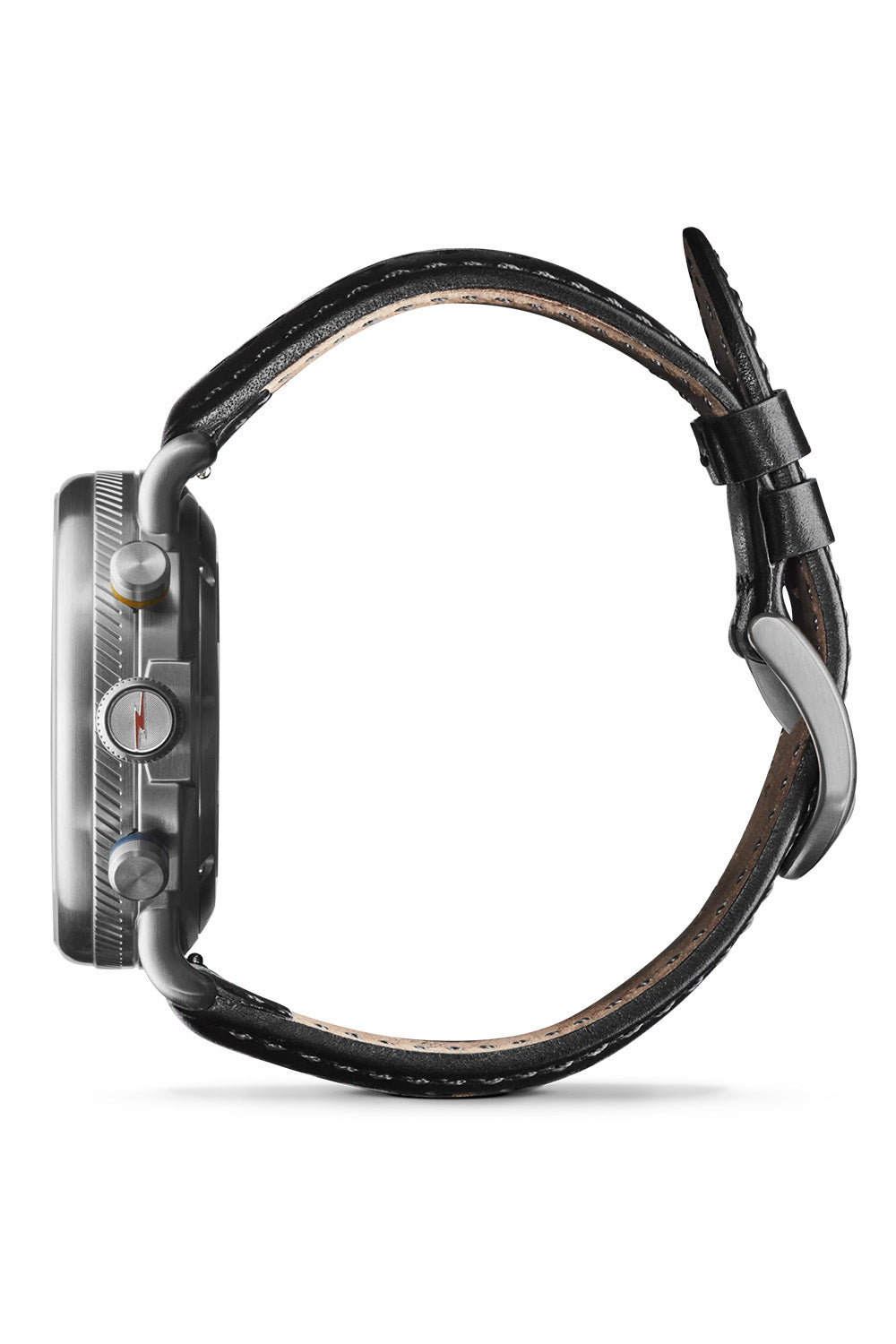 shinola canfield speedway 44mm black side