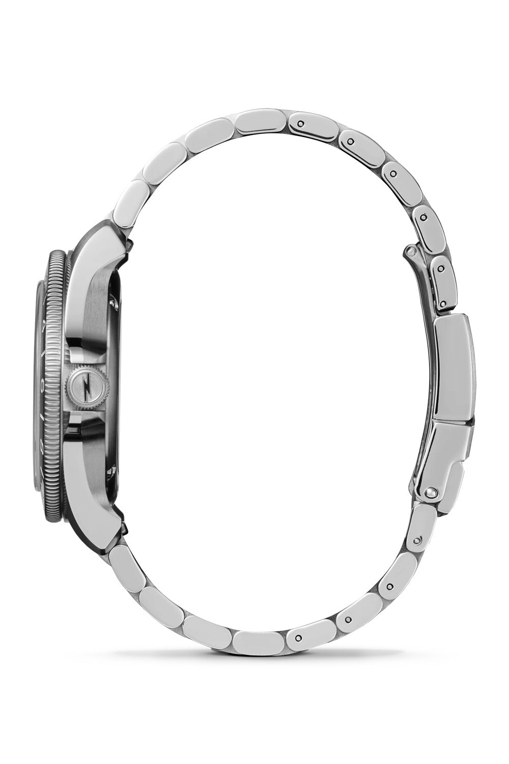 shinola monster gmt 40mm whiskey brown side