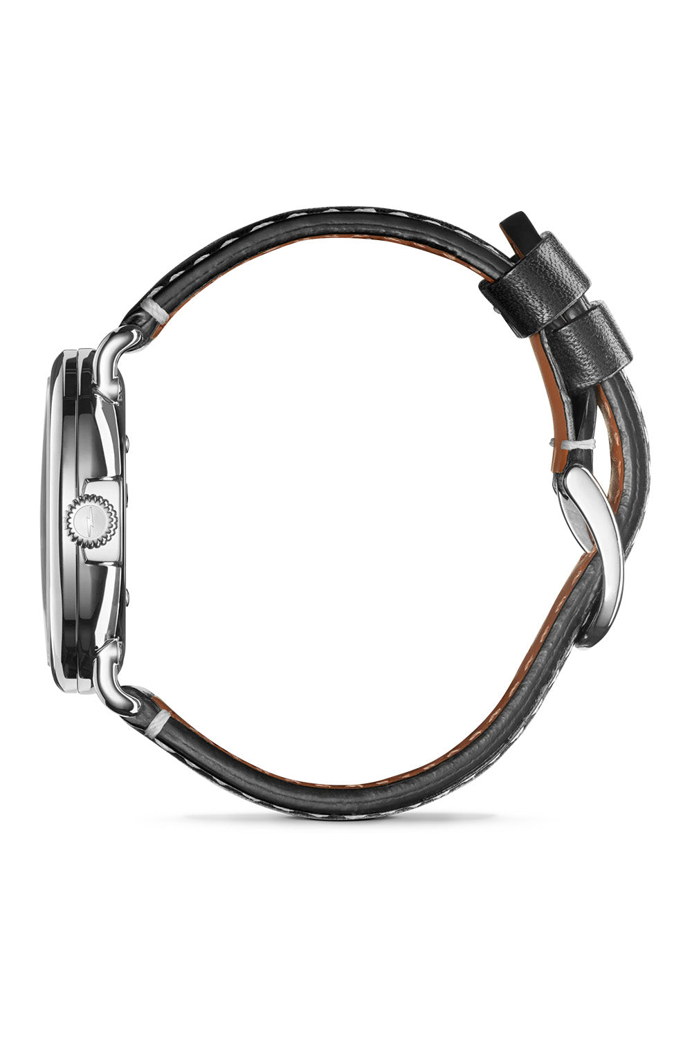 shinola runwell 41mm black black side