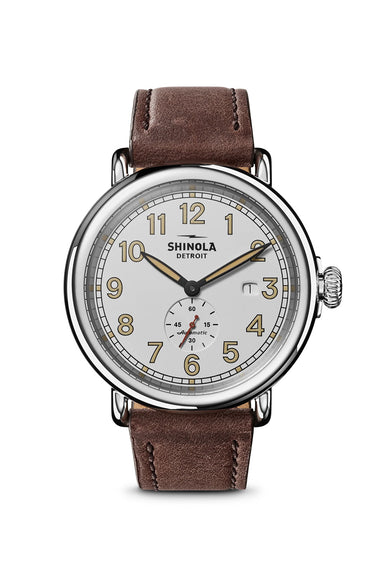 shinola runwell auto 45mm station agent front