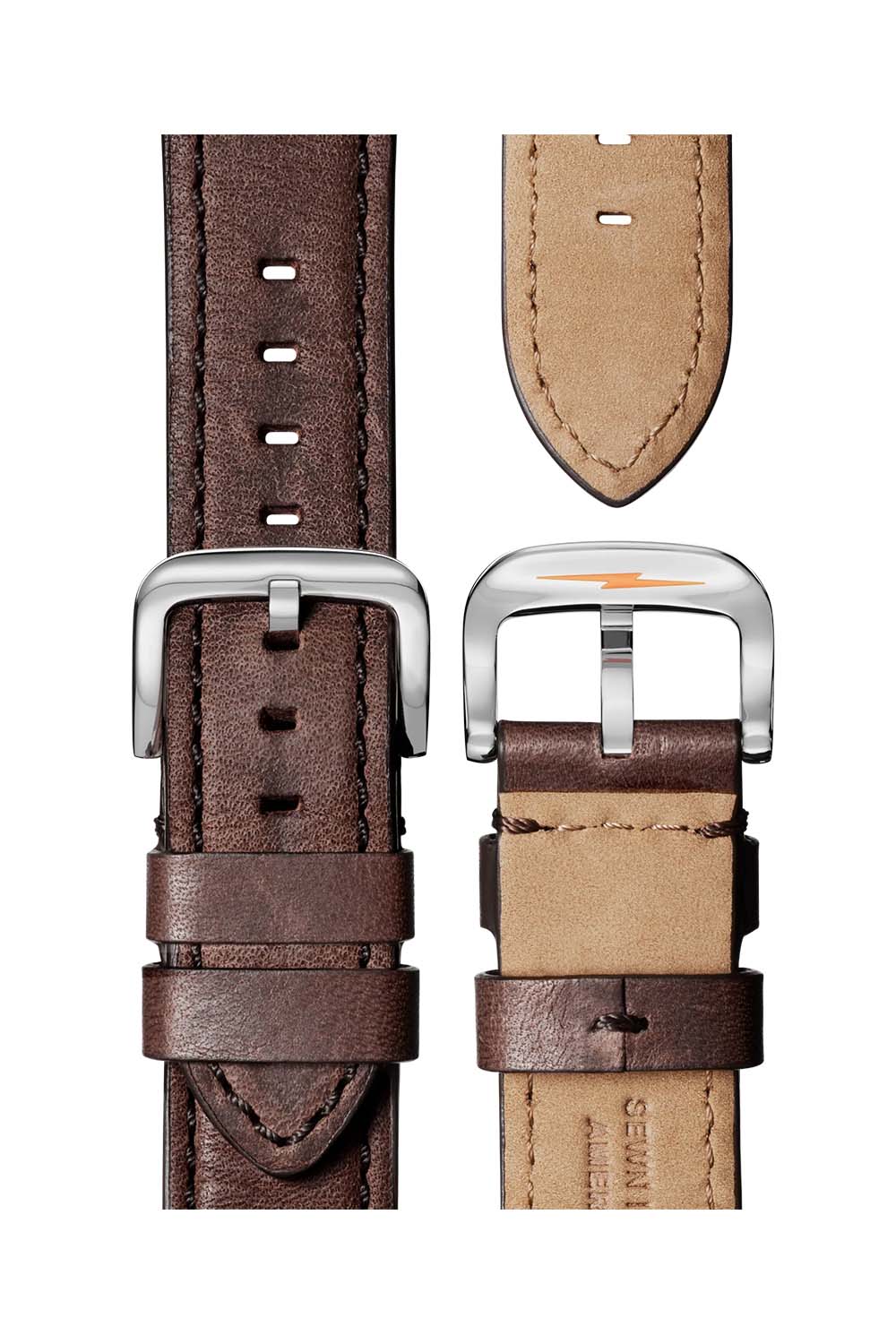 shinola runwell auto 45mm station agent straps
