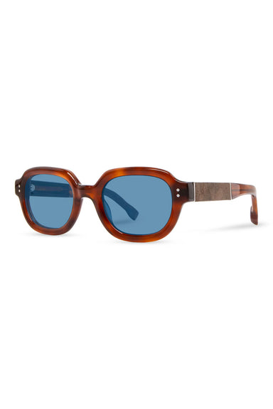 shwood jasper burgundy elm burl light blue profile