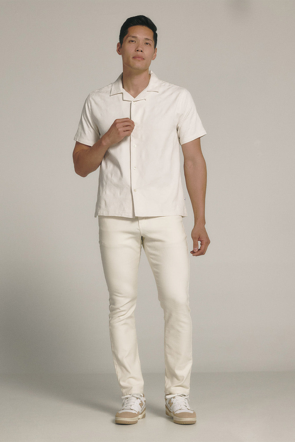 7 Diamonds - Caspian Camp Shirt - Natural