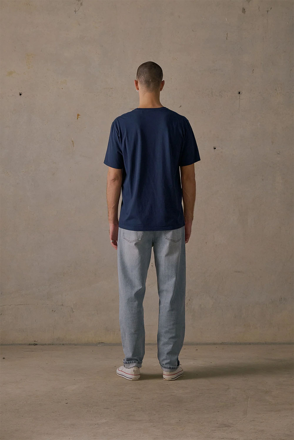McTavish - Hemp Tee - Blue - Back