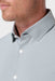 Mizzen+Main Leeward Dress Shirt in Hemlock Levi Plaid — Detail collar view