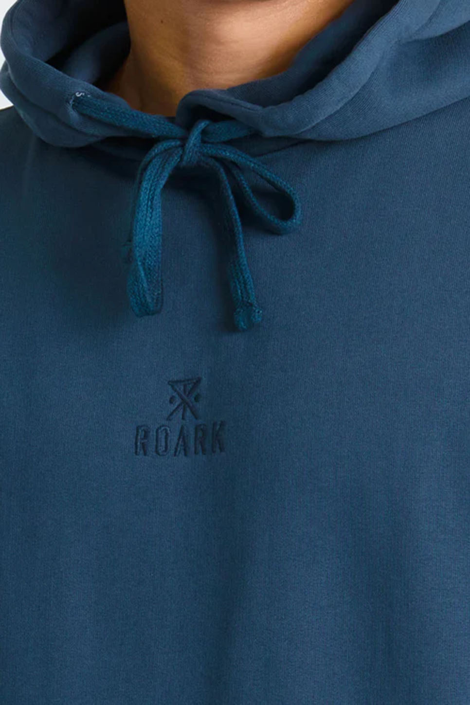 Roark SAFE CAMP EMBROIDERY FLEECE Navy Detail