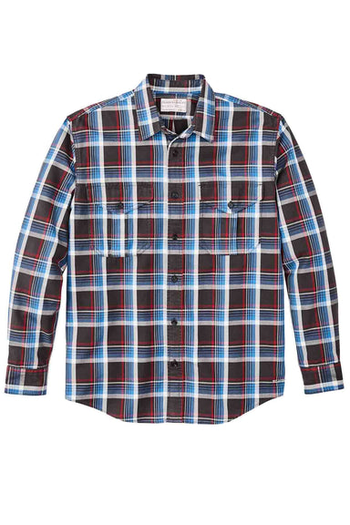 Filson - Light Weight Alaskan Guide Shirt - Glacier Blue Plaid - Front
