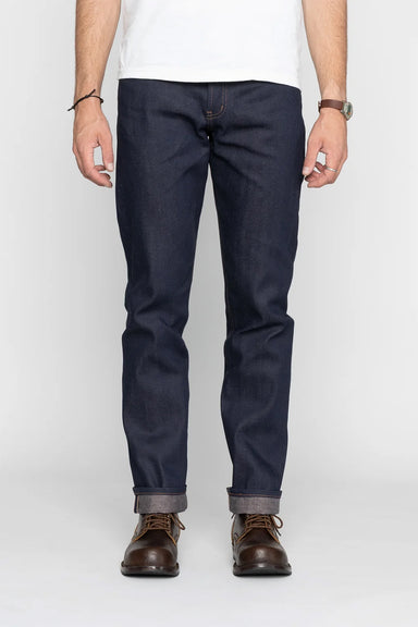 Naked & Famous - Weird Guy - Coffee Dye Selvedge - Front