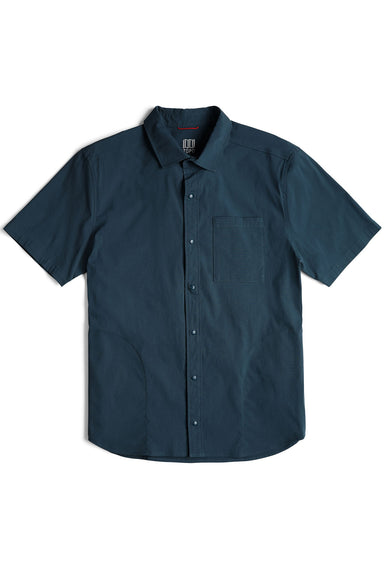 Topo Designs - Global Shirt SS - Pond Blue - Front