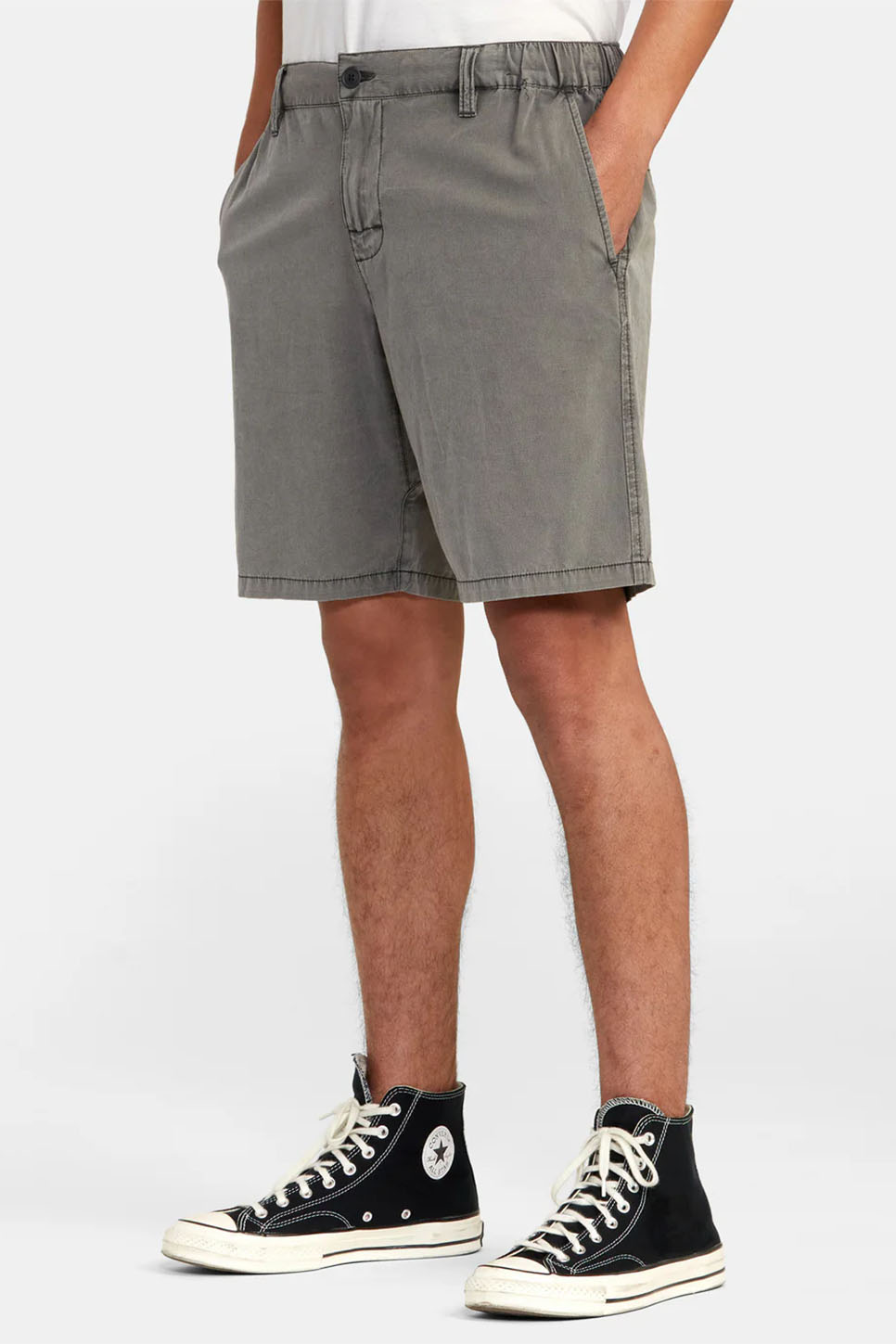 RVCA - All Time Coastal Rinsed - Pirate Black - Side