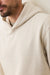Marine Layer - CLOUD 9 FLEECE HOODIE - Whitecap - Detail