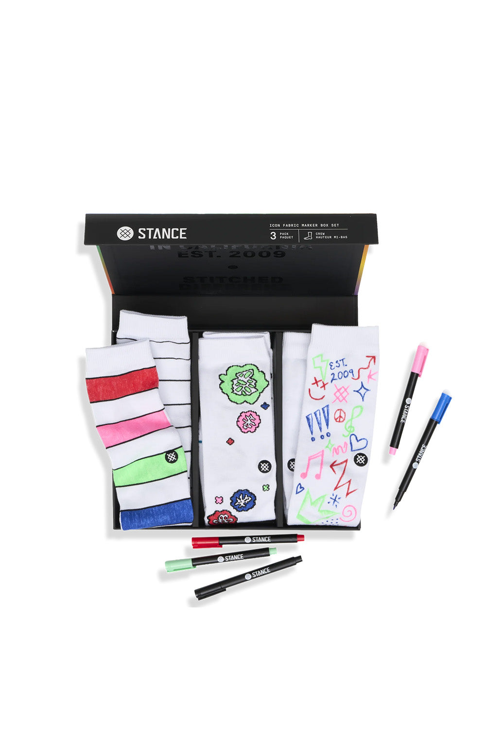 Stance - Color Your Own Box Set - White - Model