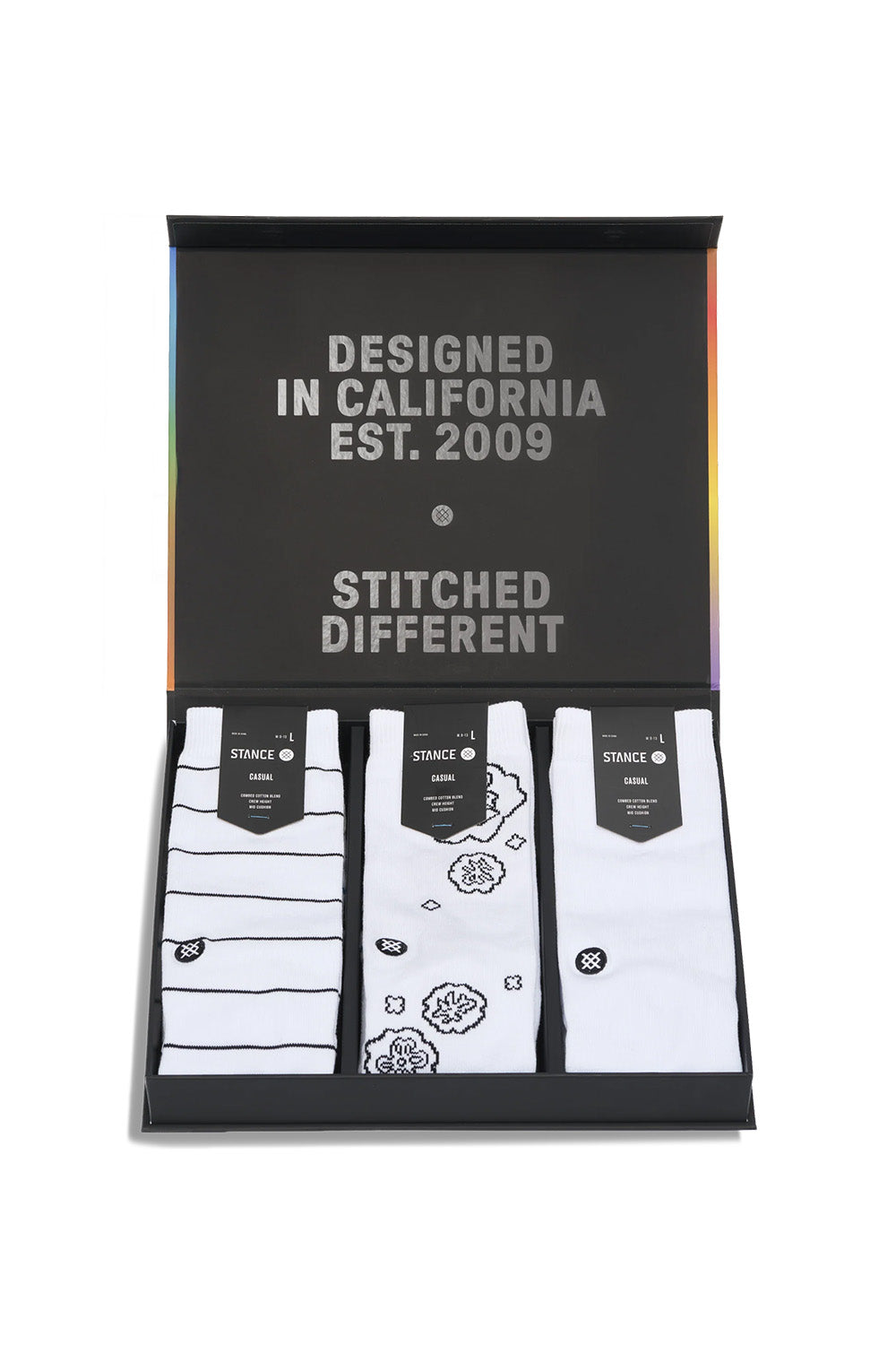 Stance - Color Your Own Box Set - White