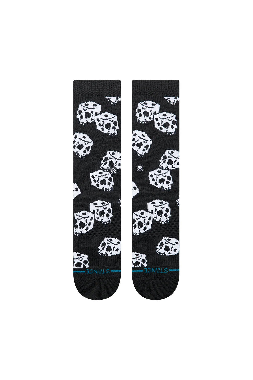Stance - Die Up Crew - Black - Front View