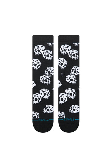 Stance - Die Up Crew - Black - Front View