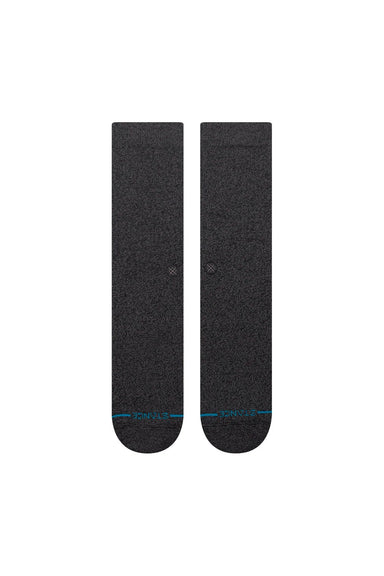 Stance - Icon Wool Crew - Black - Front View
