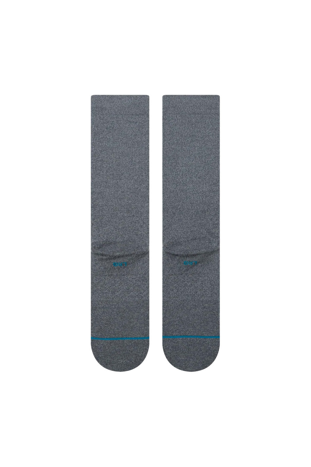 Stance - Icon Wool Crew - Grey - Back View