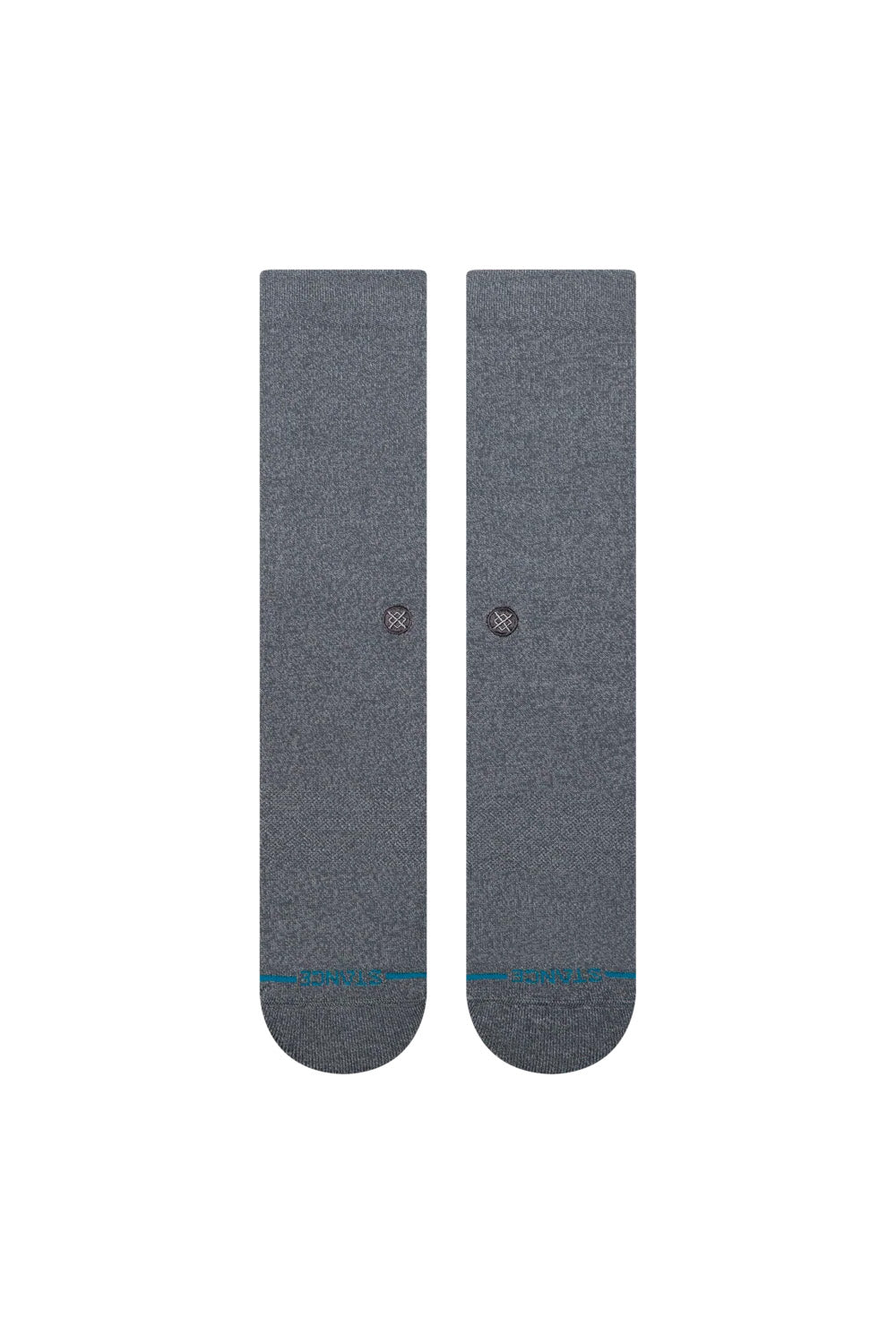 Stance - Icon Wool Crew - Grey - Front View