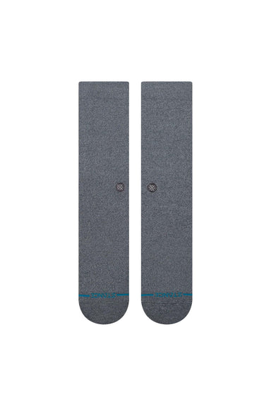 Stance - Icon Wool Crew - Grey - Front View