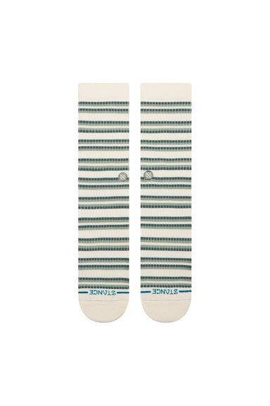 Stance - Multistripe Ribbed Crew - Iceberg - Front View