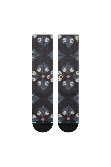 Stance - Nightshade Crew - Black - Front View