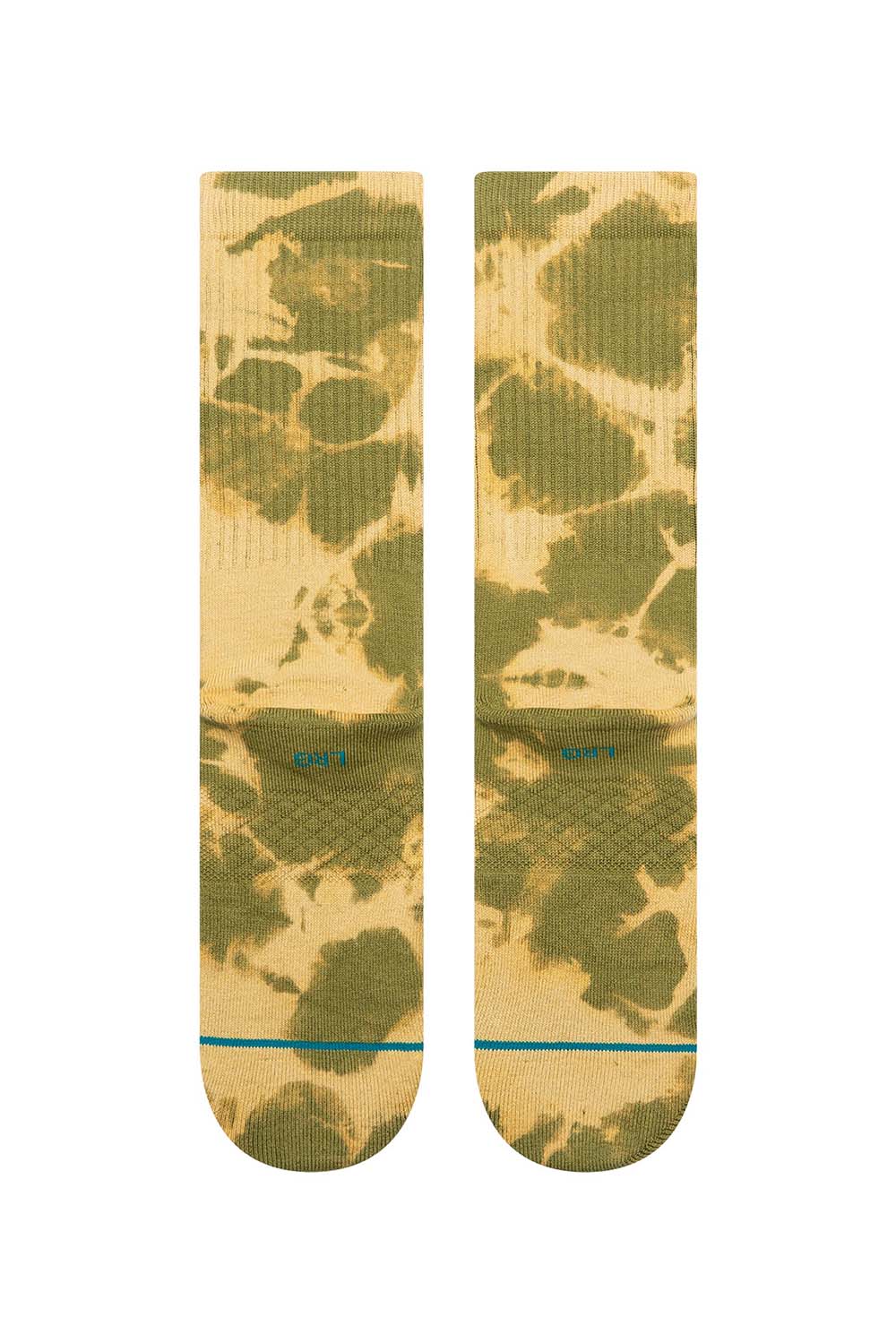 stance-spotty-dye-crew-olive-back