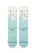 stance big city elf crew ice blue back
