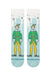 stance big city elf crew ice blue front