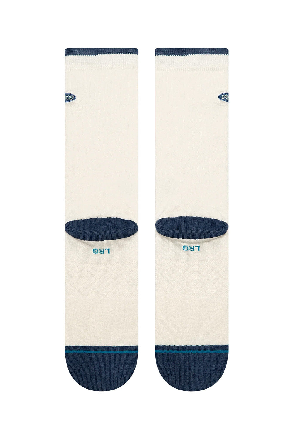 stance blurred crew canvas back