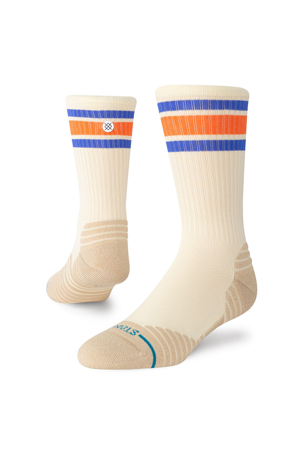 stance boyd mid ribbed crew canvas