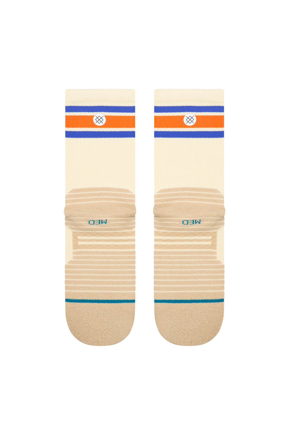 stance boyd mid ribbed crew canvas back
