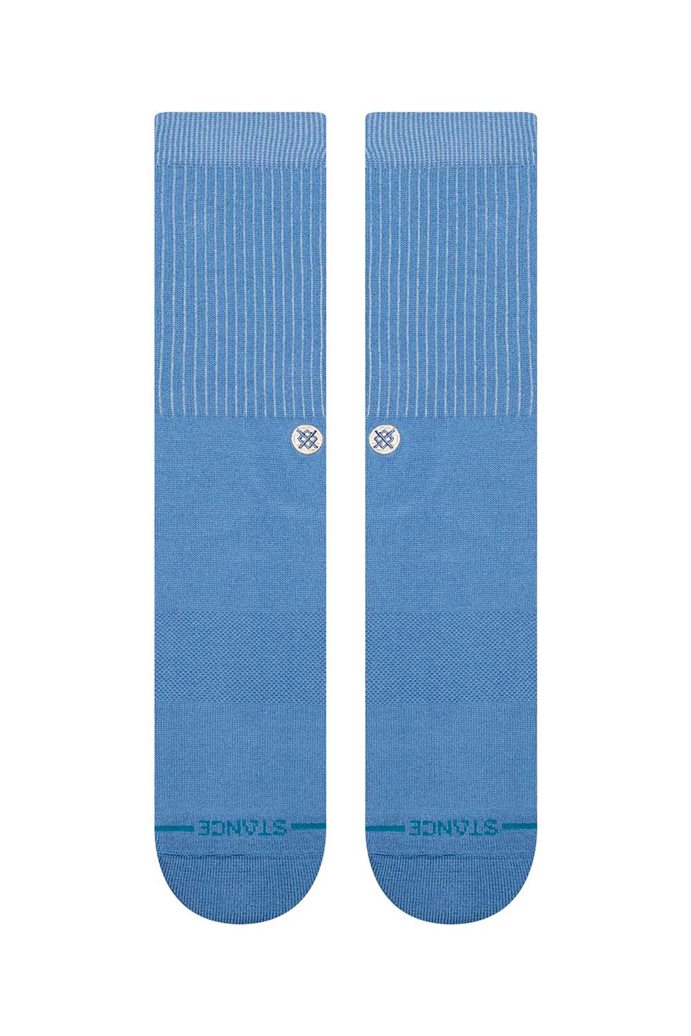 stance icon pop crew capri blue front