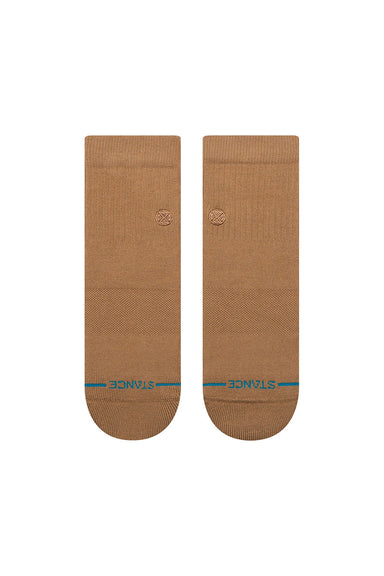 stance icon quarter brown front