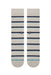 Stance - Multistripe Ribbed Crew - Grey - Front