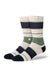 stance striped delight crew canvas